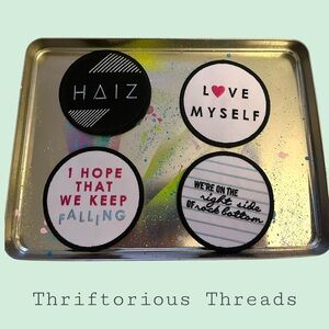 Set of Hailee Steinfeld Patches